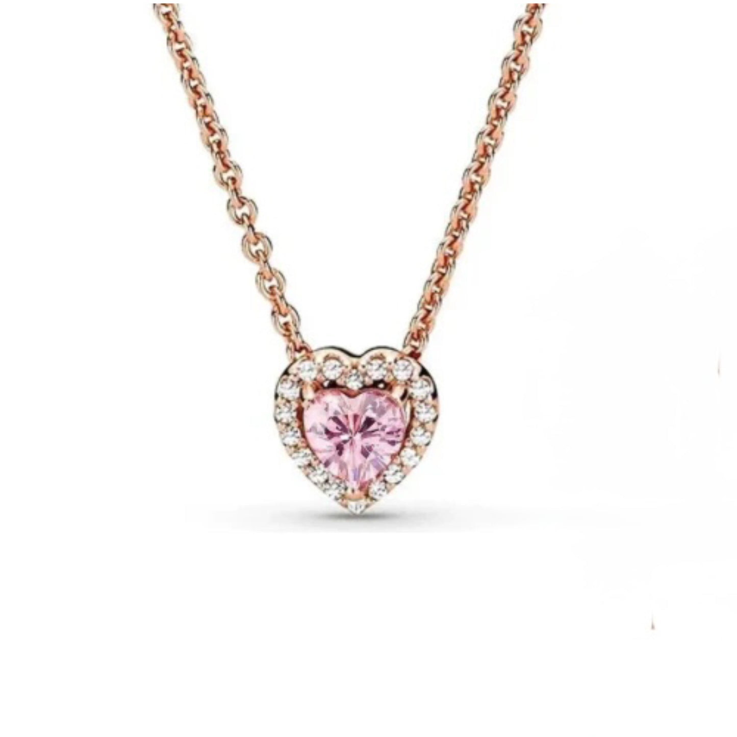 Collar Corazón Promesa 💕 | Baño en Oro 🥇 + Caja Premium Gratis 🎁