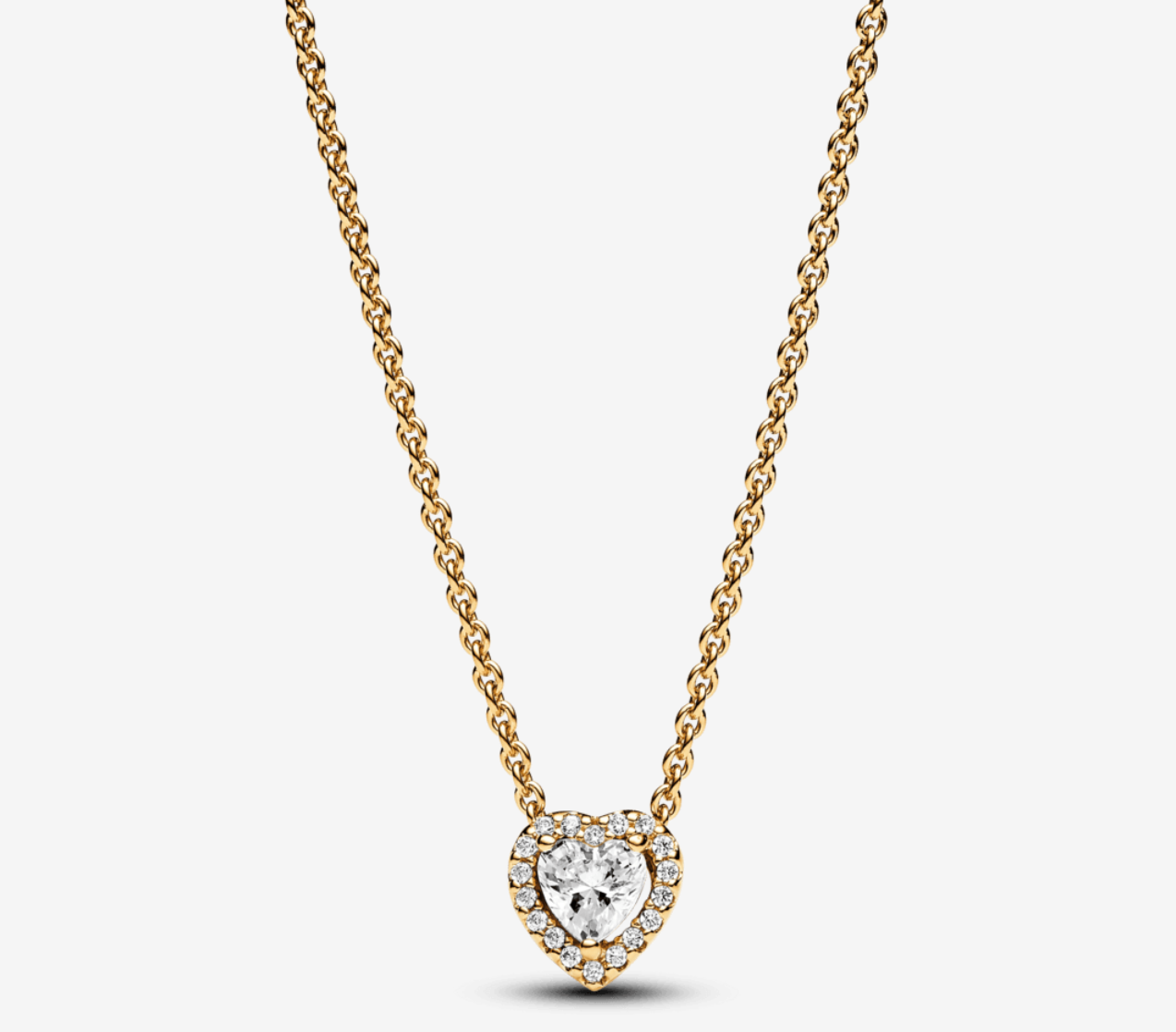 Collar Corazón Promesa 💕 | Baño en Oro 🥇 + Caja Premium Gratis 🎁