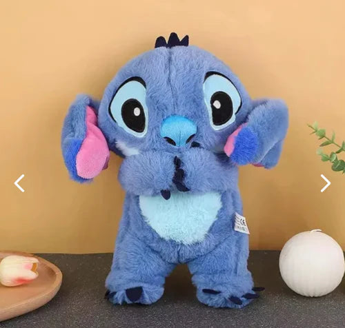 Peluche Stitch Antiestrés 🩵 | Respira y Canta 🌟